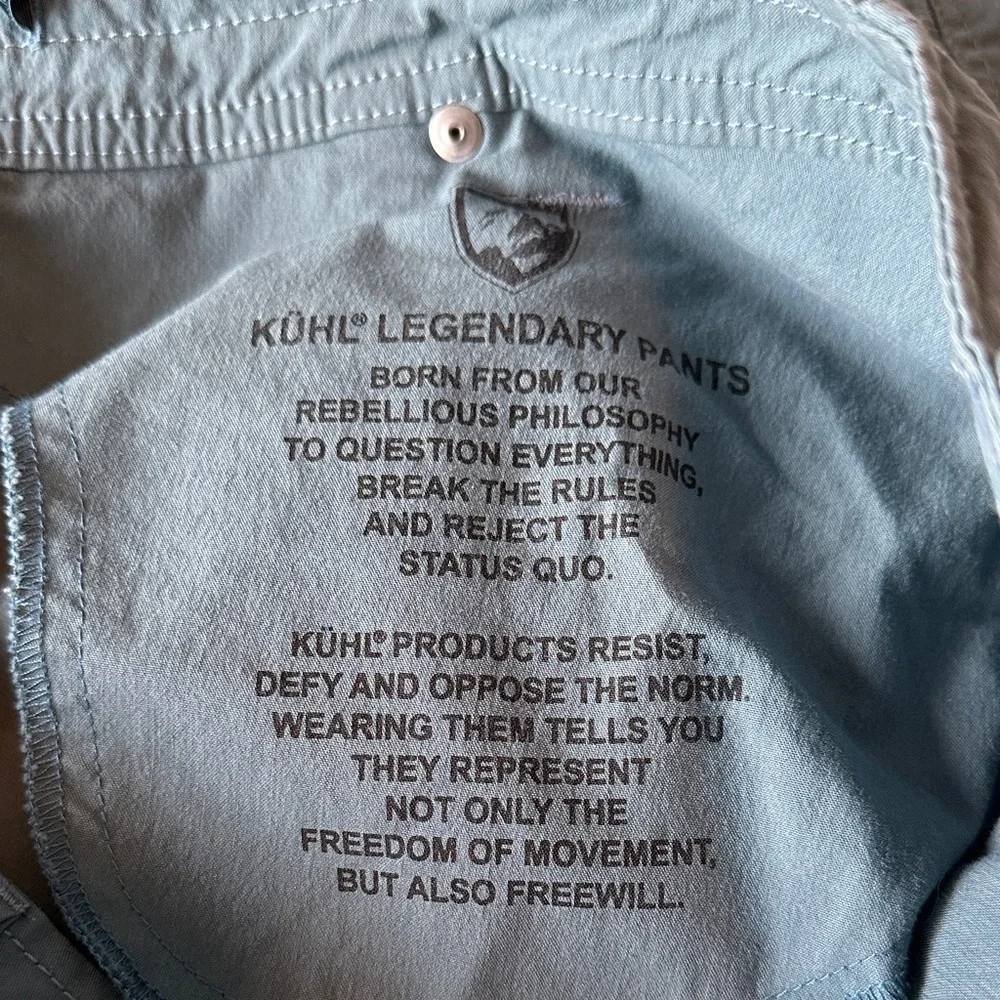 Kuhl Women’s Teal Cargo Pants 8 Short - Picture 7 of 14